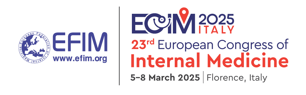ECIM-2025  |  European Congress of Internal Medicine  |  5-8 March 2025 / Florence, Italy