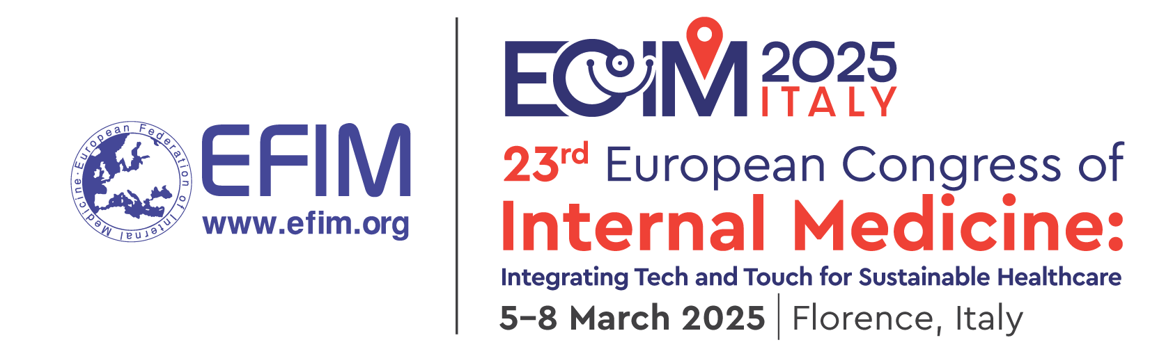 ECIM-2025  |  European Congress of Internal Medicine  |  5-8 March 2025 / Florence, Italy